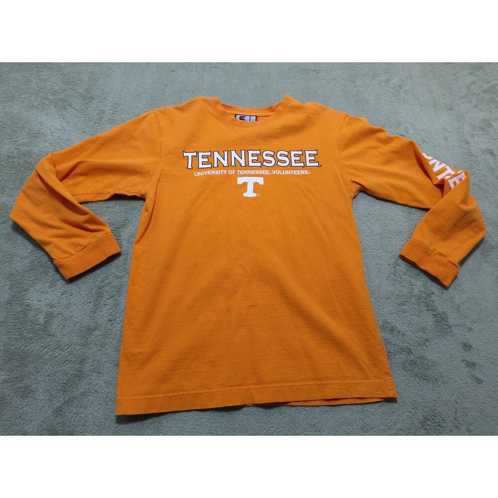 Univ of Tennessee Vols Youth M 12-14 Kids Shirt Orange Long Sleeve Athletics